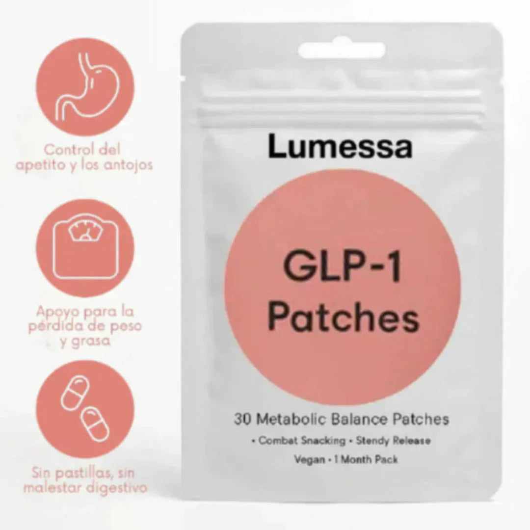 Parches Naturales de Cuidado Diario Lumessa con GLP-1