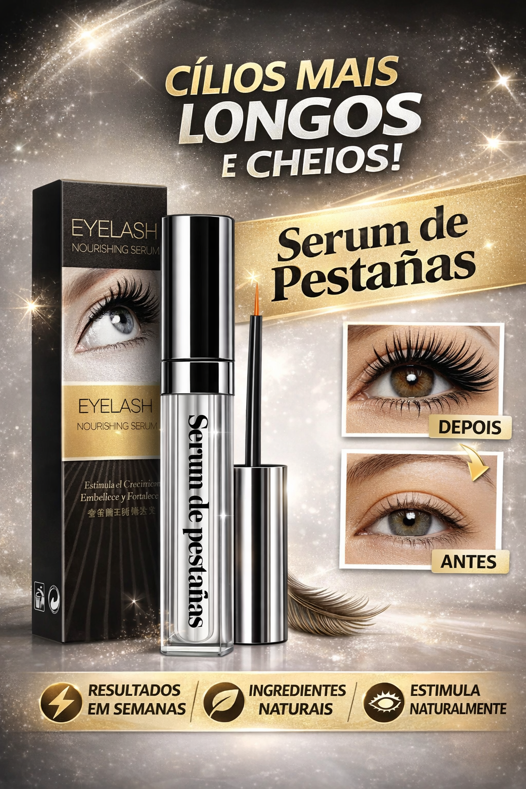 Serum Alargador de Pestañas Sadoer