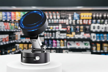 Soporte Magnetico NEGRO Con Ventosa